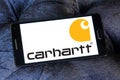 Carhartt apparel company logo Royalty Free Stock Photo