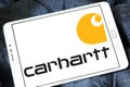 Carhartt apparel company logo Royalty Free Stock Photo