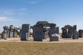 Carhenge in Alliance, Nebraska Royalty Free Stock Photo