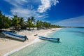 caribbean beach in Catalina island, Dominican Republic Royalty Free Stock Photo