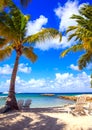 Caribbean beach in Dominican Republic