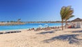 Caribbean beach on a small Bahamas island