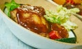 Caribbean Brown Stew Chicken