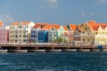 Waterfront buildings and Queen Emma Bridge from Rif Fort battlements