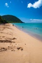 Plage de Grande Anse, Grande Anse Beach, Basse-Terre, Guadeloupe Royalty Free Stock Photo