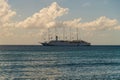 MSY Wind Surf anchored off St Kitts and Nevis