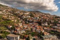 Hillside settlement above Funchal Madeira