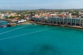 Waterfront buildings in Kralendijk, Bonaire