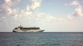 Caribbean cruise ship Royalty Free Stock Photo