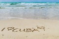 Caribbean, cuba Royalty Free Stock Photo