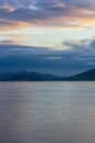 Caribbean Dawn, A digital painting of a photograph taken on the ferry from St. Thomas to St. John in the Virgin Islands