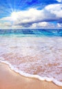 Caribbean Dream beach Royalty Free Stock Photo