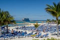 Caribbean Dreams Unveiled: Norwegian Encore Sets Sail to Great Stirrup Cay, Bahamas, Delivering Vacationers to Exclusive Island