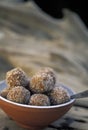 Caribbean food: Tamarind balls Royalty Free Stock Photo