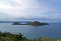 Caribbean, French West Indies, archipelago of Guadeloupe, island Royalty Free Stock Photo