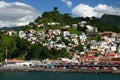 Caribbean Harbor Royalty Free Stock Photo