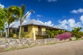 Caribbean house at Antigua Royalty Free Stock Photo