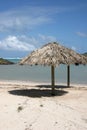 Caribbean lagoon in St Barth, grand cul-de-sac Royalty Free Stock Photo