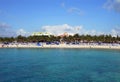 Caribbean Ocean and Beach Royalty Free Stock Photo