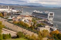 Caribbean Princess Cruise Ship in Quebec City Royalty Free Stock Photo