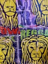 Caribbean Rastafarian artwork design Royalty Free Stock Photo