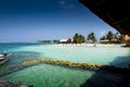 Caribbean resort view