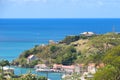 Caribbean sea - Grenada island - Saint George`s - Inner harbor and Devils bay