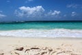 He Caribbean sea Royalty Free Stock Photo