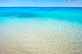 Caribbean tropical beach turquoise water Royalty Free Stock Photo