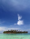 Caribbean tropical white sand beach