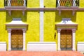 Caribbean Village. Colored houses