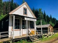 The Cariboo Sentinel building in Barkerville.