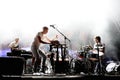 Caribou (band) performs at Primavera Sound 2015 Festival Royalty Free Stock Photo