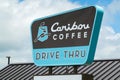Caribou Coffee Exterior Sign and Trademark Logo
