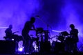 Caribou electronic band performs at Primavera Sound 2015 Festival Royalty Free Stock Photo