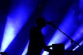 Caribou electronic music band live performance at Primavera Sound 2015 Royalty Free Stock Photo