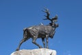 The Caribou statue at the Newfoundland Regiment Memorial at Beaumont Hamel