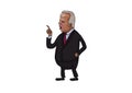 Caricature. Joe Biden. new U.S. President Royalty Free Stock Photo