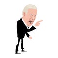 Caricature of Joe Biden Royalty Free Stock Photo