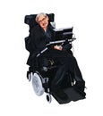 Caricature of Stephen Hawking Royalty Free Stock Photo