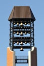 Carillon bell tower closeup Royalty Free Stock Photo