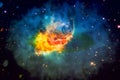 Carina Nebula in outer space. Royalty Free Stock Photo