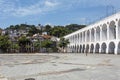The Carioca Aqueduct (Arcos de Lapa) in Rio de Janeiro, Brazil