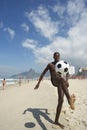 Carioca Brazilian Playing Altinho Futebol Beach Soccer Football