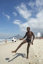 Carioca Brazilian Playing Altinho Futebol Beach Soccer Football