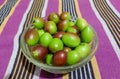 Carissa carandas, berries in a bowl, food photography, rich vitamin source fruit background, berry wallpaper Royalty Free Stock Photo