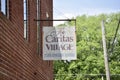 Caritas Village Community Cafe Street Sign, Memphis, TN