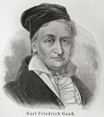 Carl Gauss Royalty Free Stock Photo