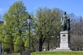 Carl Johans Park in Norrkoping during spring in Sweden