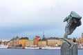 Carl Milles' Vingarna (Wings) sculpture, Stockholm, Sweden